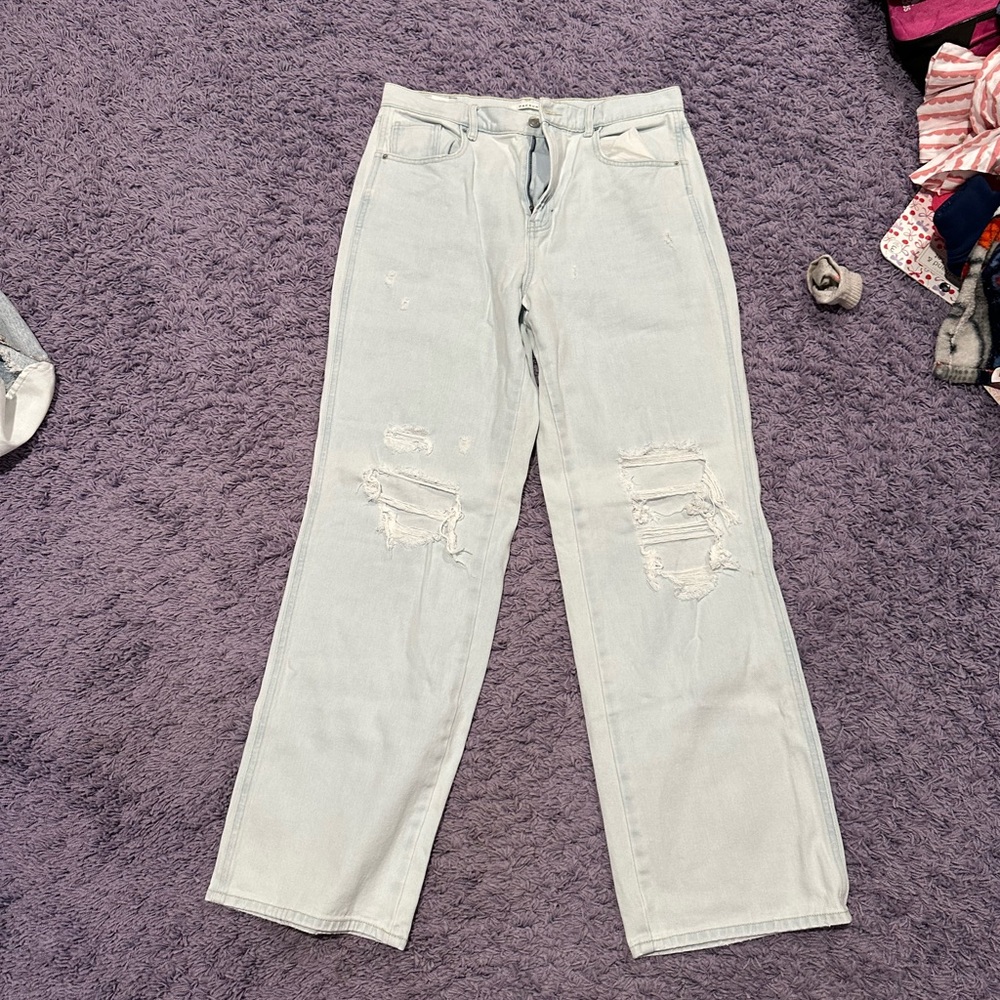 PacSun Light Blue Straight Leg Jeans